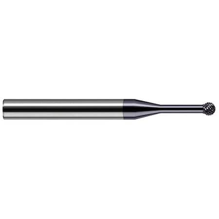Harvey Tool 1/4 in. dia. x 1 in.Neck x 270 deg. Carbide Deburring Undercut End Mill, 16 RH Teeth, 13 LH Teeth 722216-C3